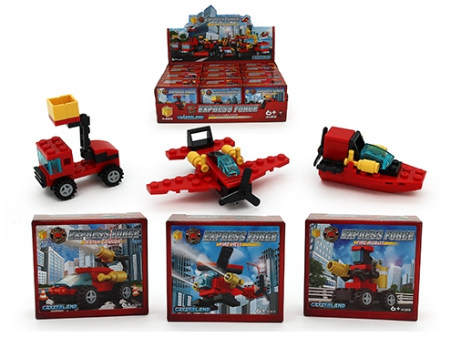 Express Force Brick Fire Fighter Blocks