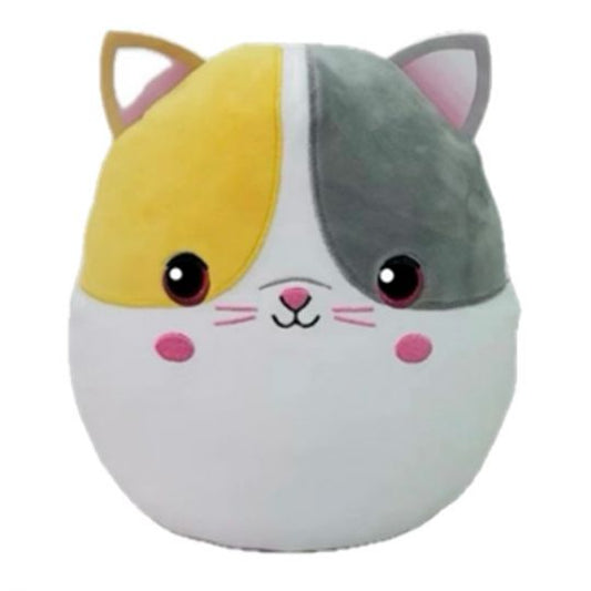 TY Squishy Beanies - Snuggles the Cat 10''