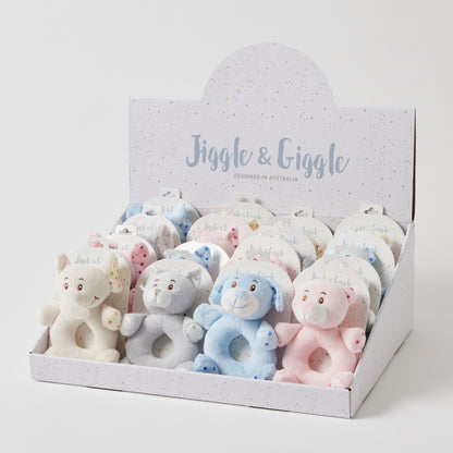 Giggle & Jiggle Animal Rattle