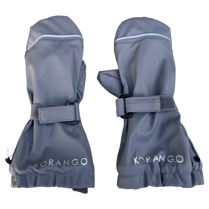 Korango - Polar Fleece Lined Waterproof Mittens with Adjustable Fastener