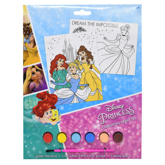 Disney Princess Colouring Paint Set