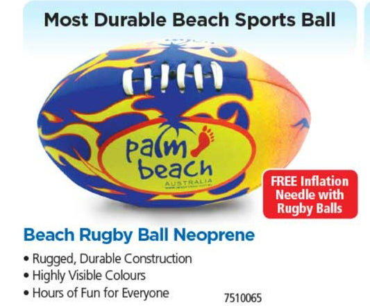 Beach Rugby Ball Neoprene