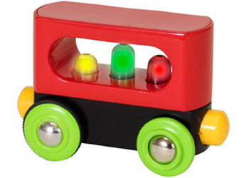 BRIO - My First Railway Light Up Wagon