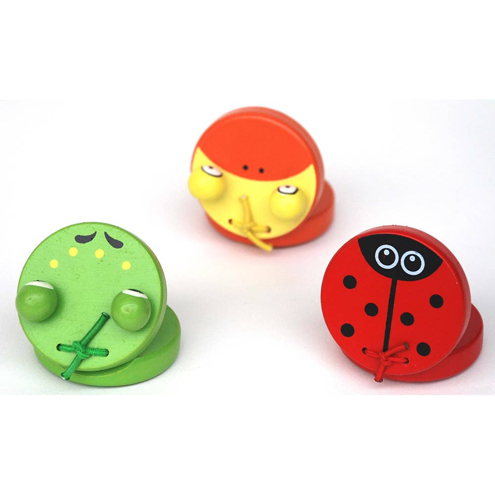 Wooden Animal Castanets