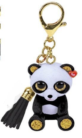 TY Mini Boos CHI panda Clip