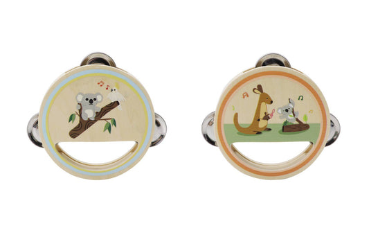 Wooden Aussie Animal Tamborine