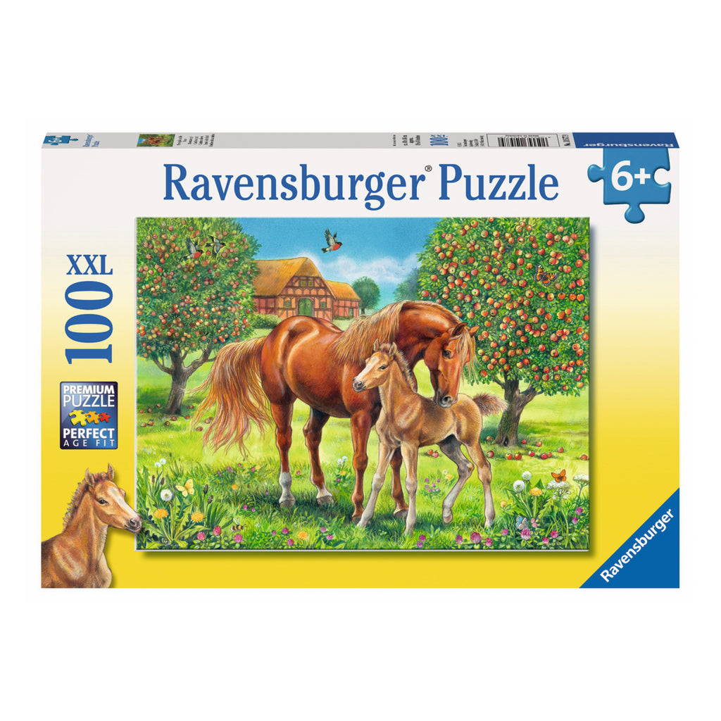 Ravensburger - 100pcs XXL Horses in the Field Puzzle RB 10 577 9