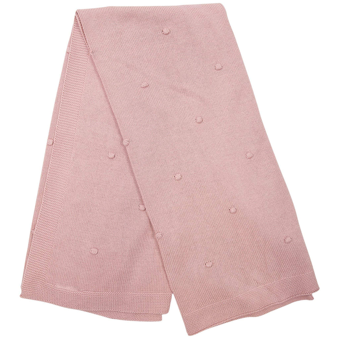 Korango - Baby Polka Knit Blanket - Pink