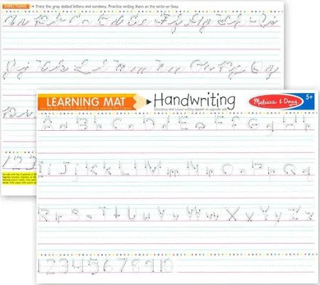 Melissa & Doug - Learning Mat - Handwriting