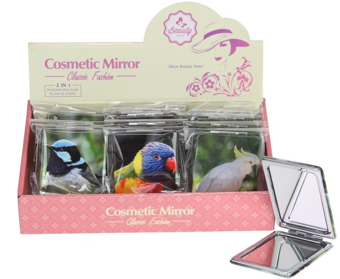 Australian Bird Makeup Mirror