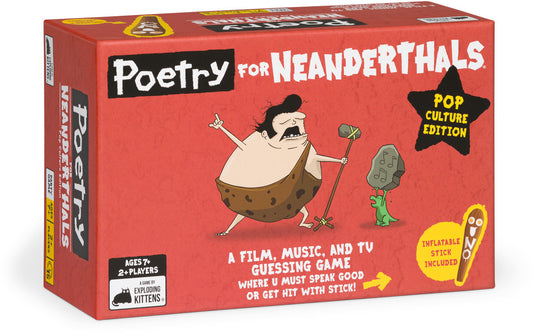 Poetry for Neanderthals  Pop Culture edition