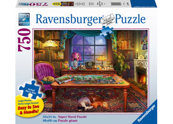 Ravensburger- Puzzler's Place 750pc LF