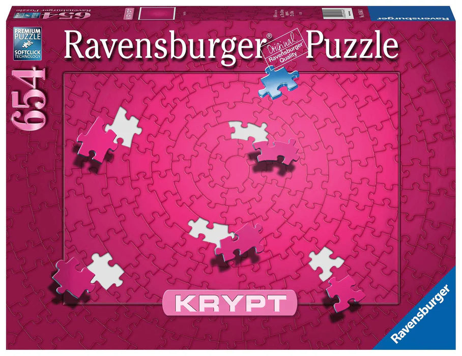 Ravensburger - Krypt Pink Spiral 654pc  RB 16 564 3