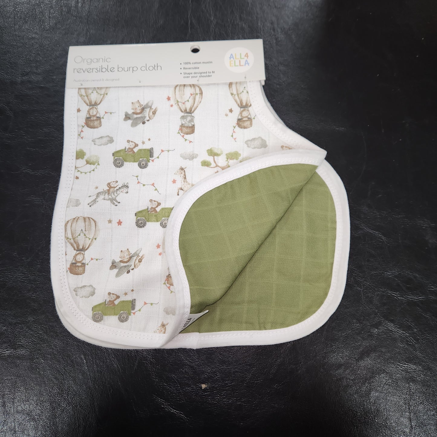 All4Ella Burp Cloth- Assorted