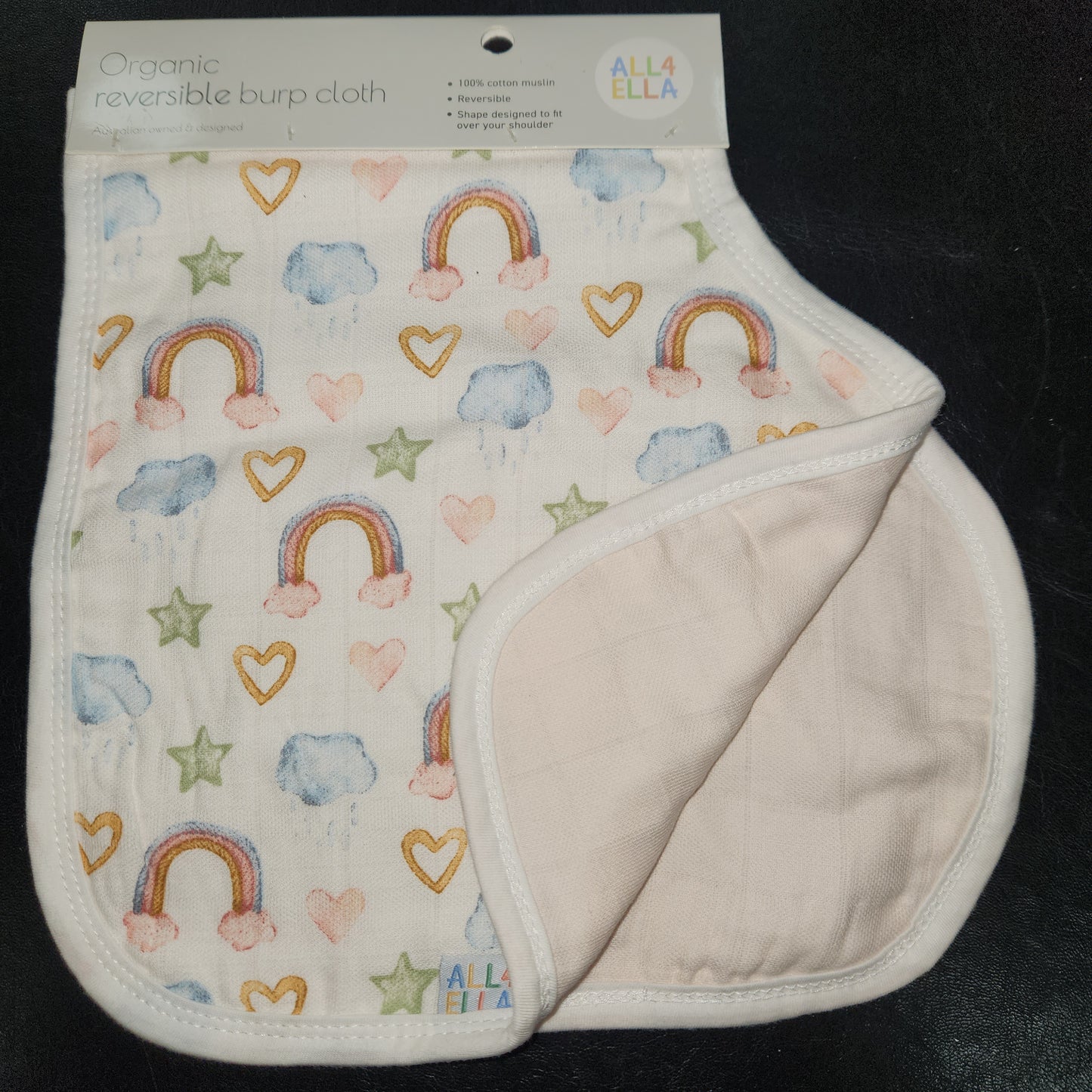 All4Ella Burp Cloth- Assorted