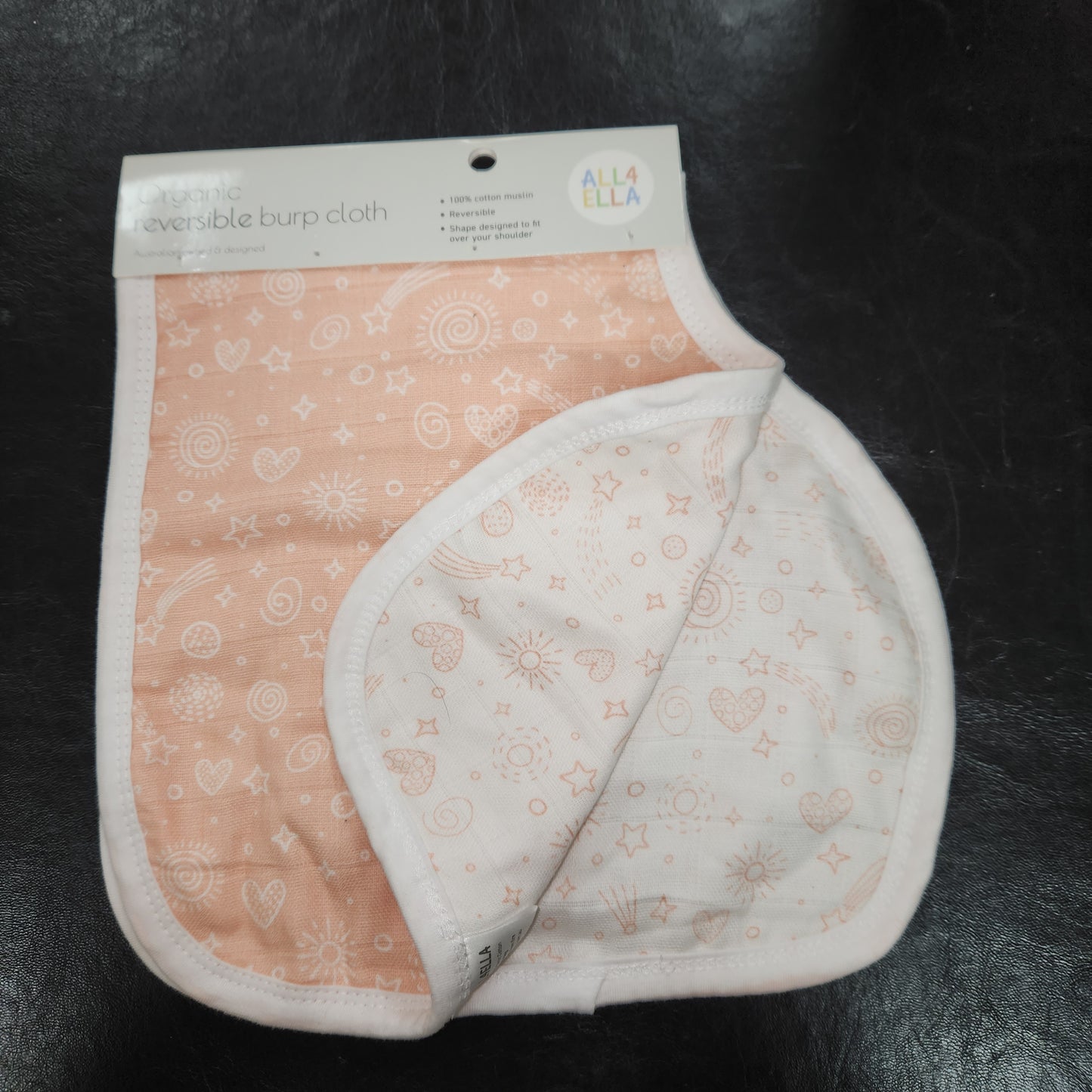 All4Ella Burp Cloth- Assorted