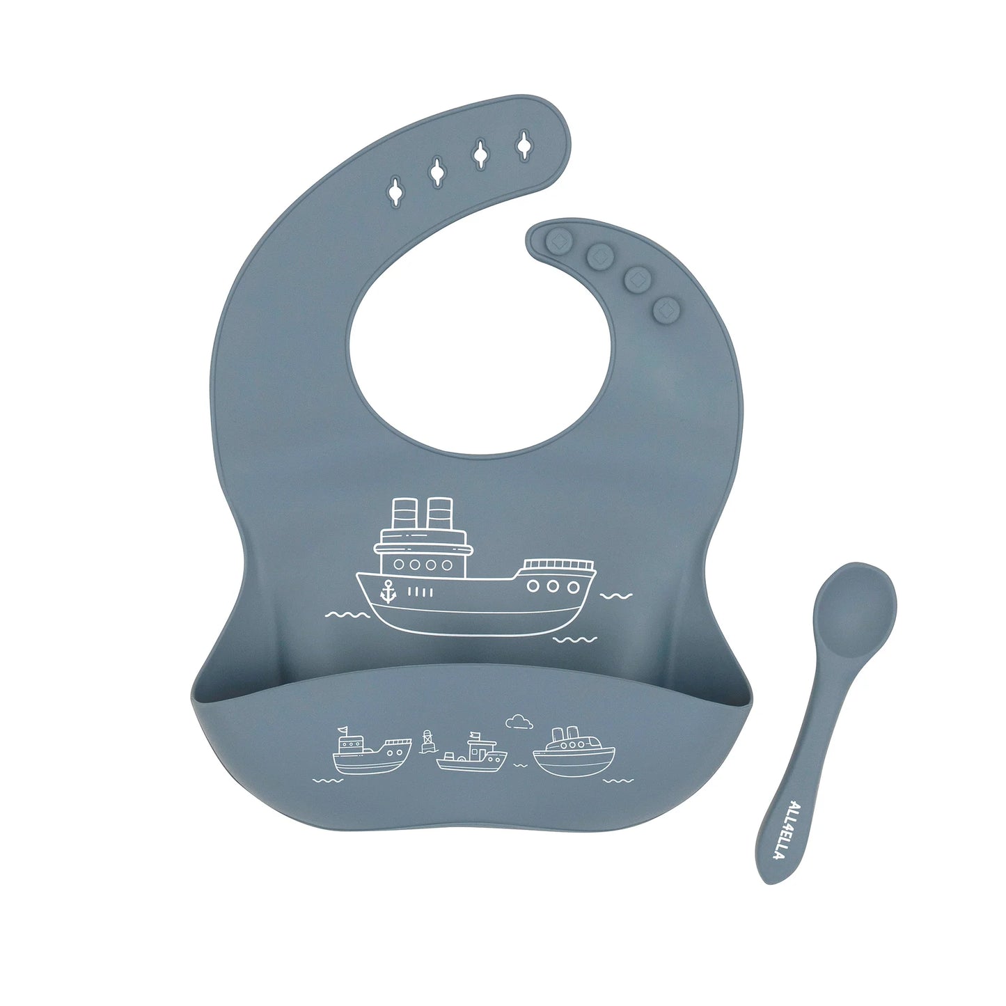 All4Ella - Silicone Bib - Assorted