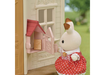 Sylvanian - Red Roof Cosy Cottage Starter Home