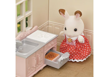 Sylvanian - Red Roof Cosy Cottage Starter Home