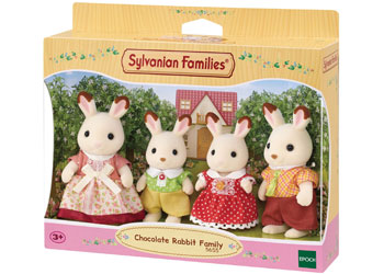 SF - Chocolate Rabbit Family