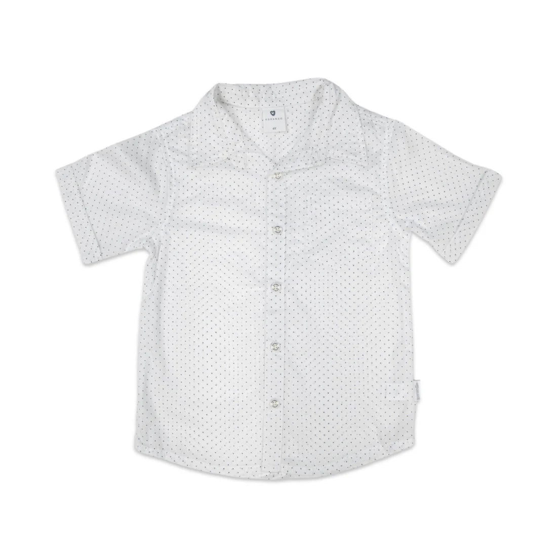 Korango - White Shirt Polkadots