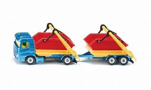 Siku - Truck with Skip and Trailer - SI1695