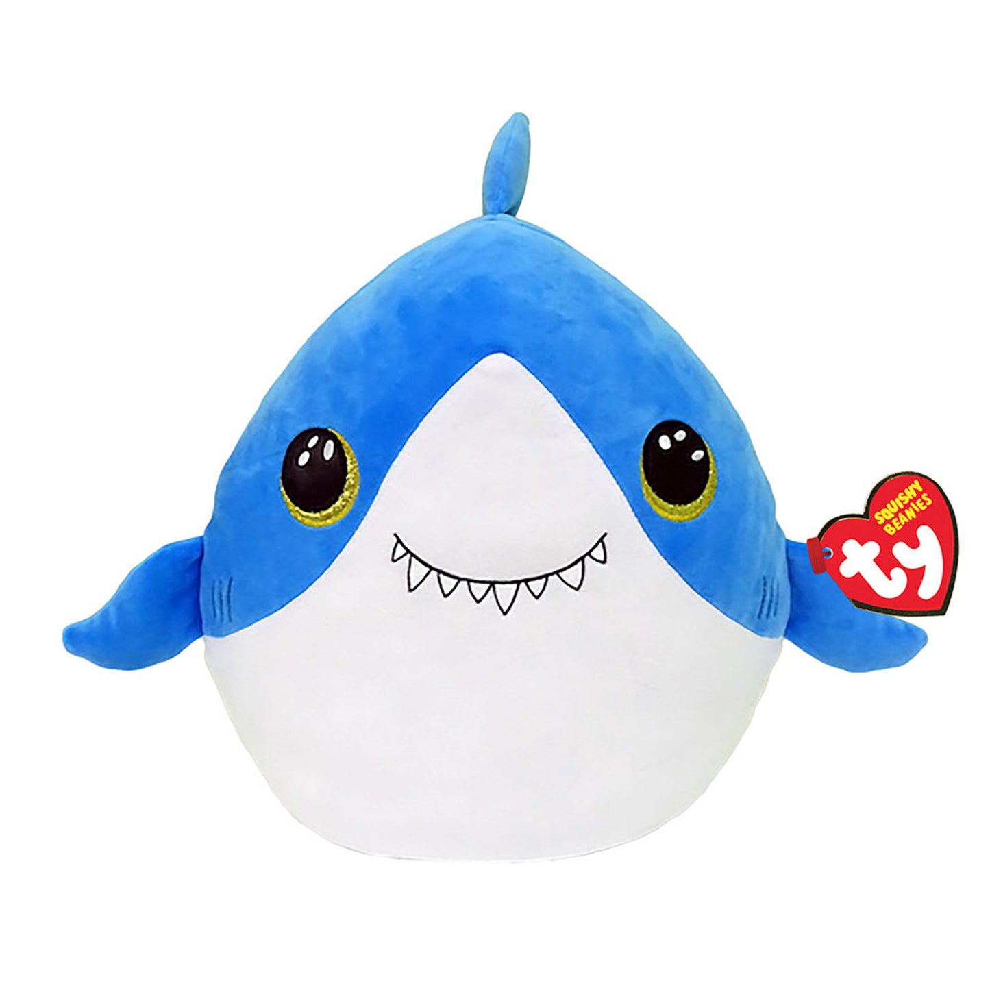 TY Squishy Beanies - Finsley the Shark 10''