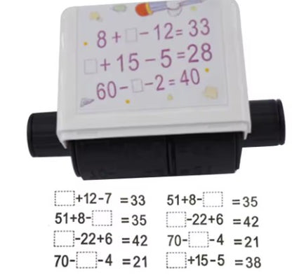 Maths Problems Roller Stamp