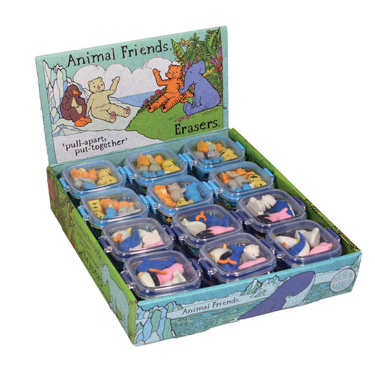 Animal Friends Erasers