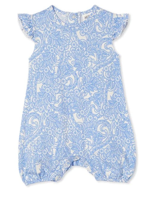 Milky- Spring Paisley Romper