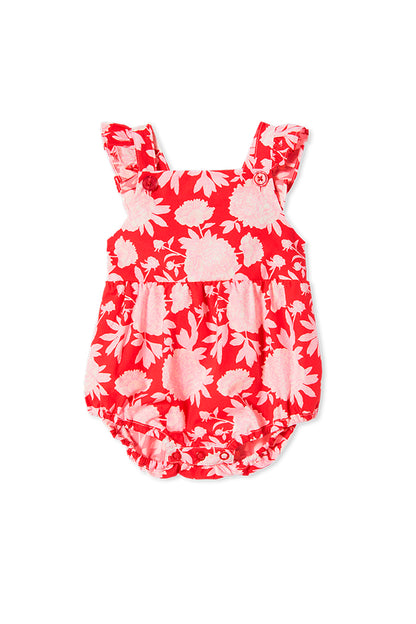 Milky- Raspberry Playsuit