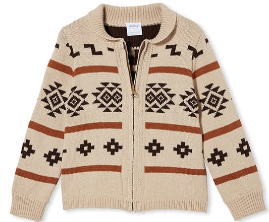 Milky - Aztec Knit