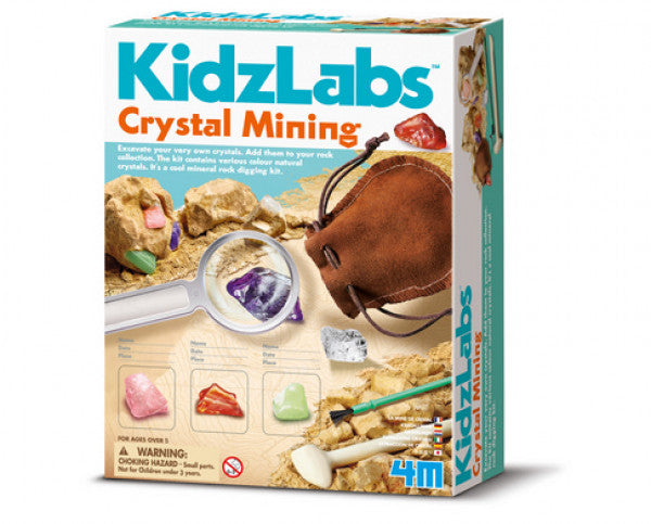 4M - KidzLabs - Crystal Mining