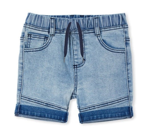 Milky- Knit Denim Short