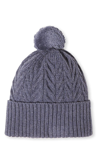 Milky - Beanie - Denim Marle