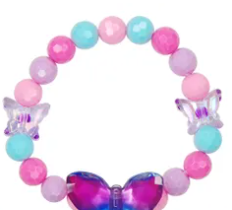 Pink Poppy - Butterfly Ombre Bracelet