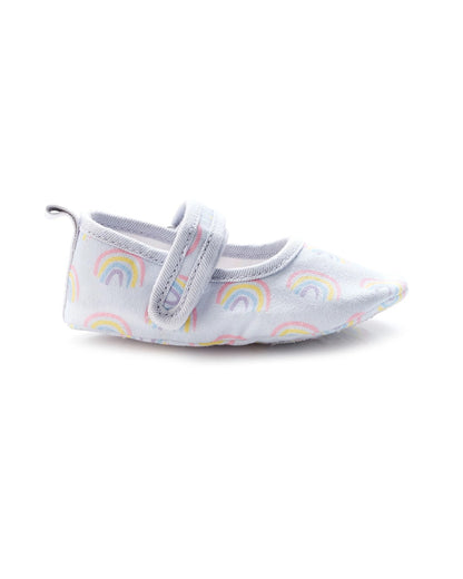 Walnut - Mini Mary Jane Rainbow Shoes