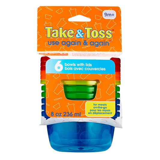 Take & Toss 236ml Bowls with lid