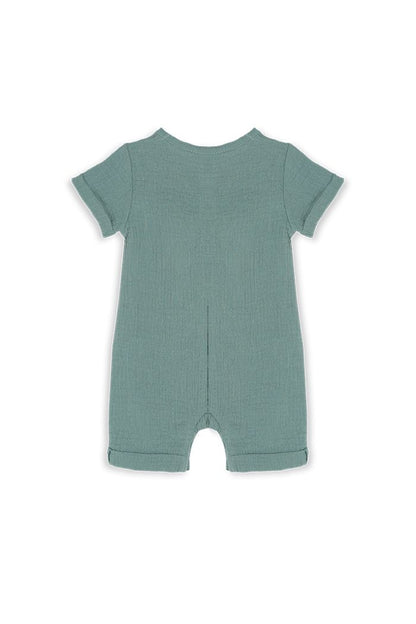 Milky - Cotton Romper - Pistachio