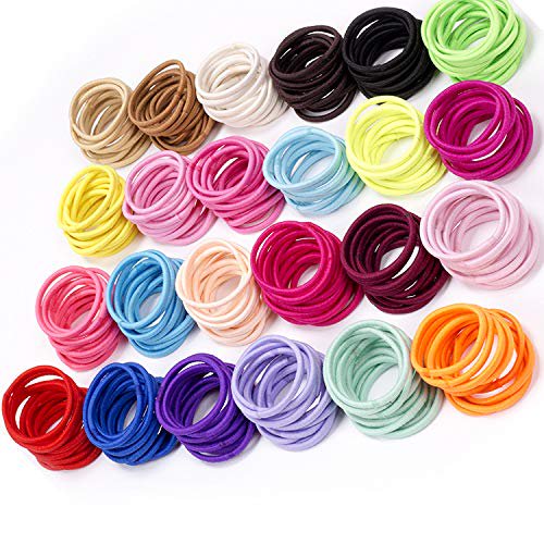 Elastic Hair Ties 20 pack- 2mm