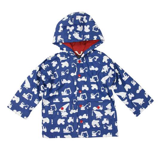 Korango- Rainwear Boys Colour Change Construction Raincoat