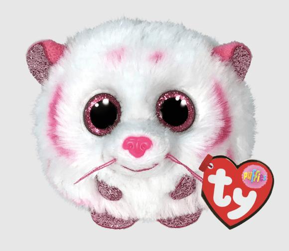 Ty Beanie Boo  - Puffies - Tabor Tiger White