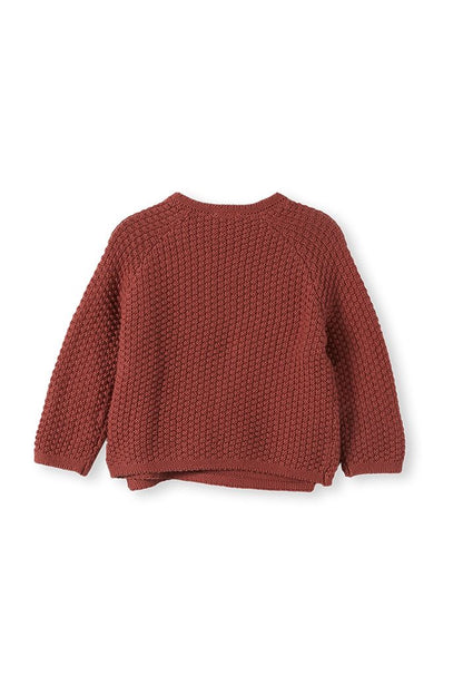 Milky - Baby Knit Jacket - Spice