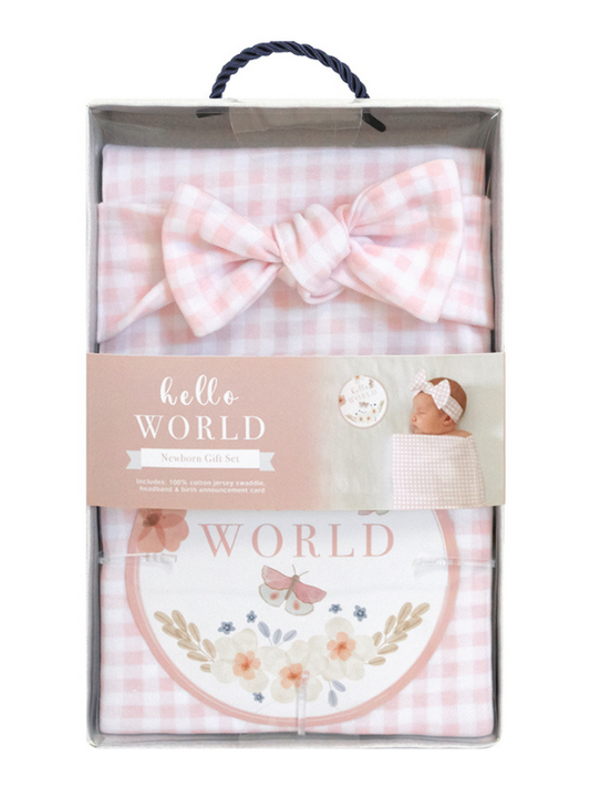 Living Textiles- Newborn Gift Set Assorted