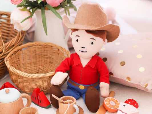 George The Farmer - Dr Ruby Doll, 35cm