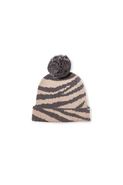 Milky - Beanie - Natural/Grey